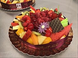 Tarte aux fruits fond sablé